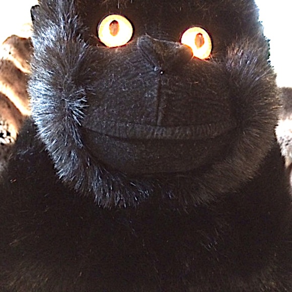 RARE NEW SHOWROOM SAMPLE STARS IN THE WILD PLUSH BLACK AND GRAY GORILLA JUNGLE - Picture 8 of 12